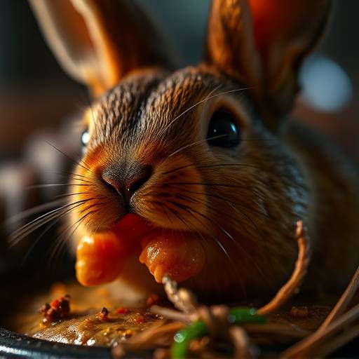A close-up of Bunny Chow, a hollowed-out loaf of bread filled with curry.